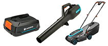 Laubsauger/bläser PowerJetCollect mit 18V POWER FOR ALLAkku GARDENA